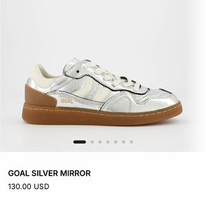 COOLWAY Sneakers Goal Silver Mirror
